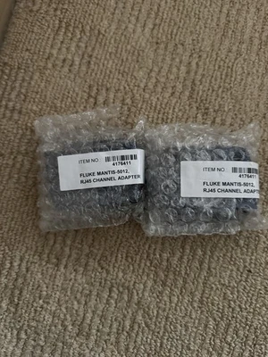 Fluke DSX-CHA004 – Replacement Cat6A/ Class Ea Channel Adapter - Image 1 of 4