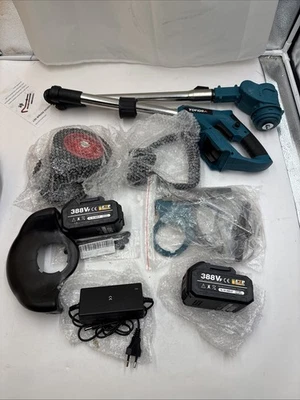YOFIDRA® 18V Elektro Akku Rasentrimmer+2 Akku Ladegerät Freischneider Motorsense - Bild 1 von 4