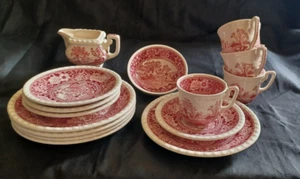 Villeroy Boch Rusticana rot FranceSaar Mokkatassen U-tassen Teller Milchk Schale - Bild 1 von 19