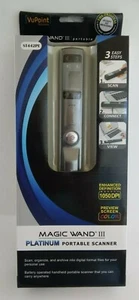 VuPoint Magic Wand III 3 Platinum Portable Scanner ST442PE New In Box - Picture 1 of 11