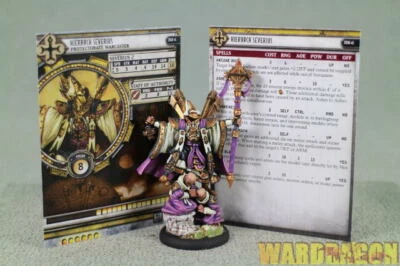 30mm Warmachine WDS painted The Protectorate of Menoth Hierarch Severius a26 - Image 1 of 4