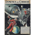 1965 * La Domenica Del Corriere (N13) "Passeggiata nello Spazio, Voskhod II" Ri