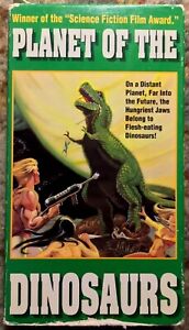 “Planet Of The Dinosaurs” VHS (5008) Color Monster Horror Adventure