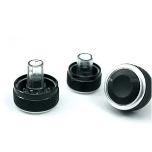 Panel Turning Switch Knob Buttons For VW Golf 5 3Pcs Heater A/C Control Knob - Picture 1 of 11