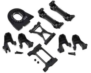 Yeah Racing Aluminum Essentials Upgrade Set for Traxxas TRX-4 (Black) - Picture 1 of 5