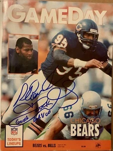 Richard Dent - Signed / Autographed - Chicago Bears Football Program - NFL - HOF - Picture 1 of 2