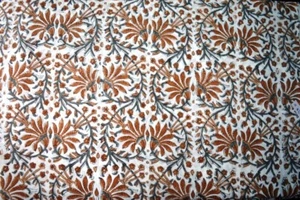 3 Yard Summer Cotton Floral Hand Block Printed Dress Material Fabric Print_082 - Picture 1 of 3