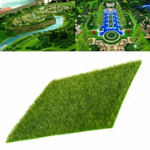 Tappetino erba artificiale 1/2/3/4/6/10 pezzi pianta fruttivendolo prato finto ornamento - Foto 1 di 18