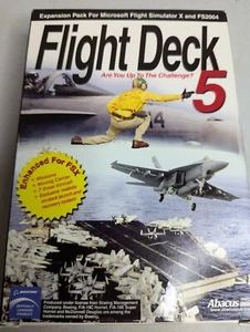 Flight Deck 5 (PC, 2007) ADD ON New For Microsoft Flight Simulator X + 2004 - Picture 1 of 4