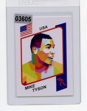 #B MIKE TYSON Boxing Card