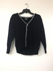 Eddie Bauer Big Boys’ Sweater, Simple Navy, 10/12 - Picture 1 of 4