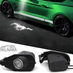 for Ford Mustang 2013-2020 Mustang Mirror Projector Puddle LED Lights - Picture 1 of 9