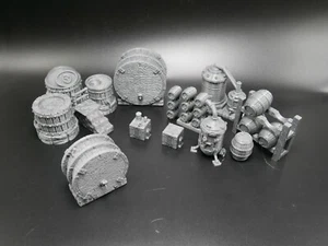 Tabletop Terrain Dwarven Brew House Ale Bar for D&D, Pathfinder, legion, 40k - Picture 1 of 12