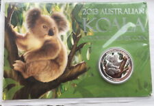 Australia 2013 Koala 1 Dollars 1oz Colour Silver Coin,Bu
