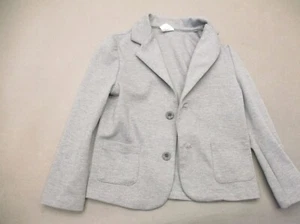 Wonder Nation Size 4 Boys Gray Two Button Lapel Pocket Soft Formal Blazer 181 - Picture 1 of 6