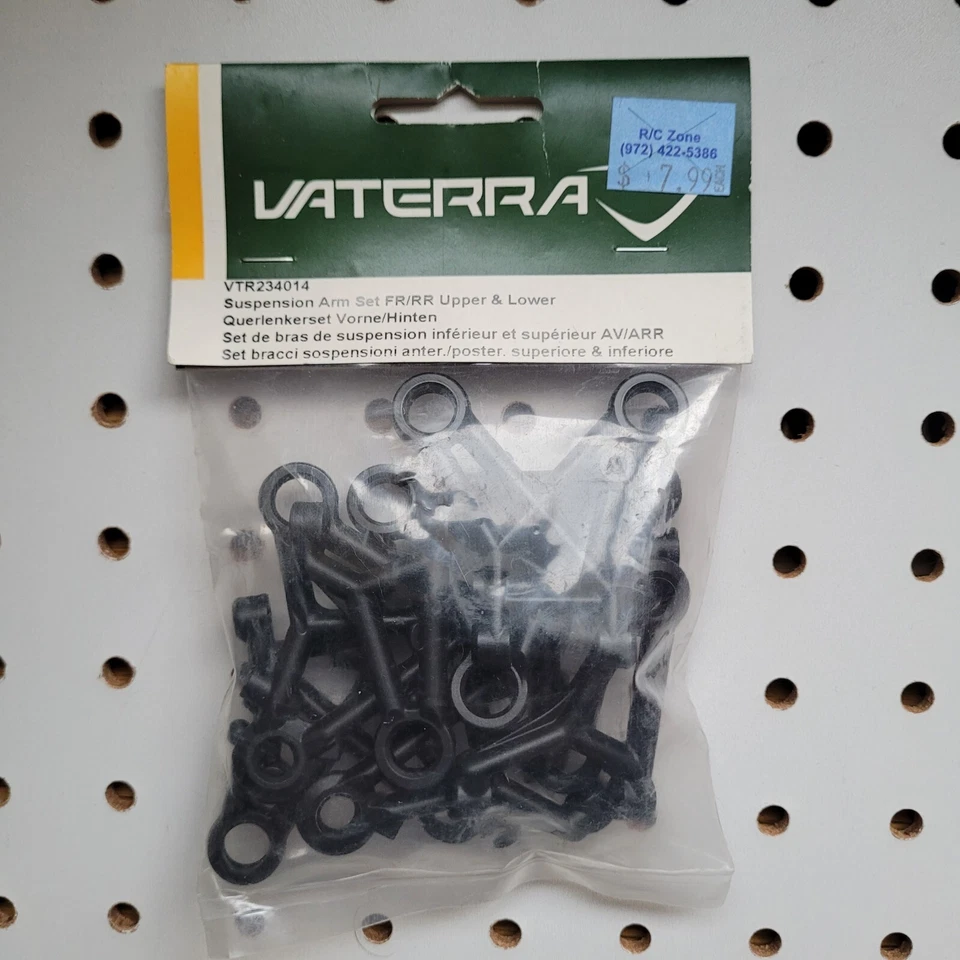 Juego de brazos de suspensión delanteros y traseros Vaterra ~ V100S - VTR234014 superior e inferior NOS Foto 1 de 1