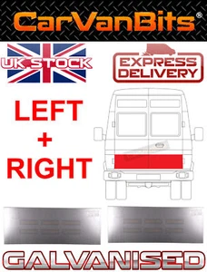 CUERPO DE REPARACIÓN DE ALFÉIZAR DE PUERTA TRASERA PARA IVECO DAILY 78-98 PANEL DE ÓXIDO EXTERIOR IZQUIERDO MÁS DERECHO - Imagen 1 de 5