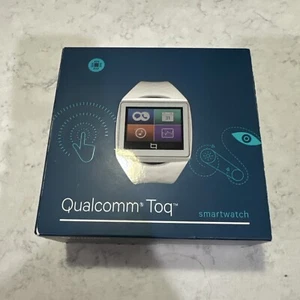 Qualcomm White Toq Smartwatch; Open Box, - Zdjęcie 1 z 9
