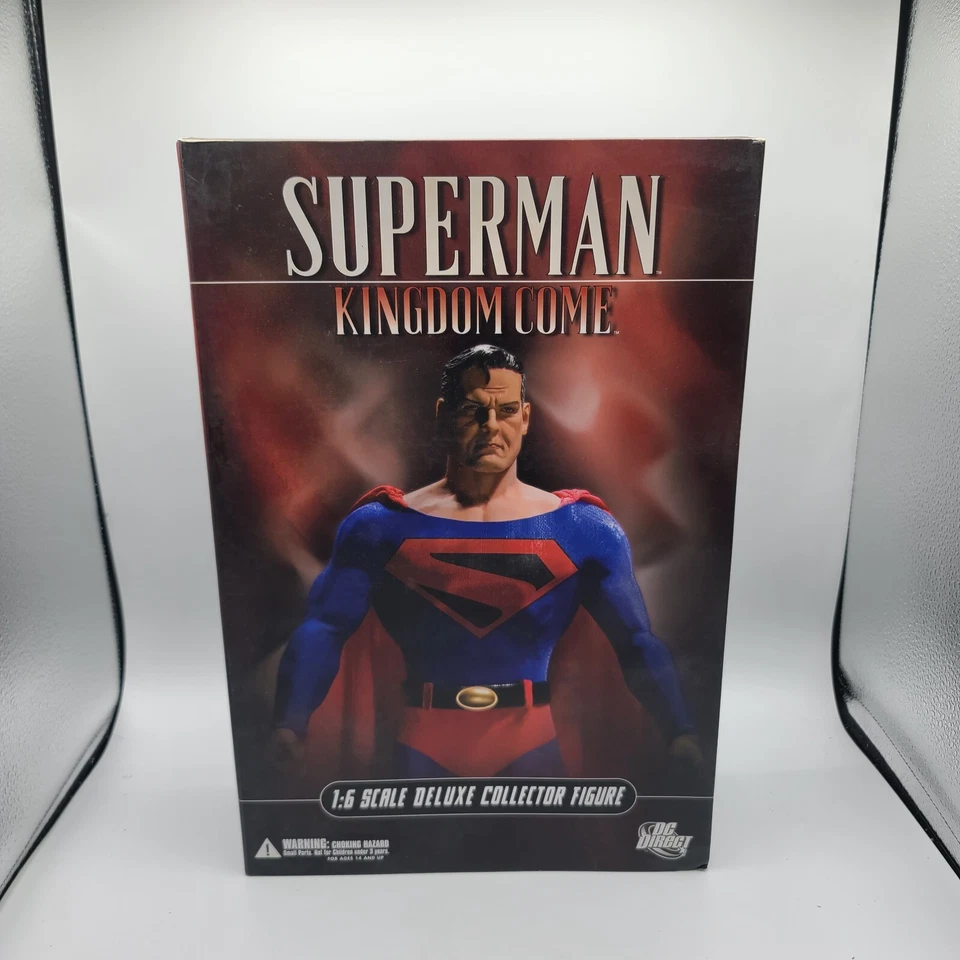 Figura de coleccionista de lujo Superman Kingdom Come DC Direct escala 1:6 rara Foto 1 de 2