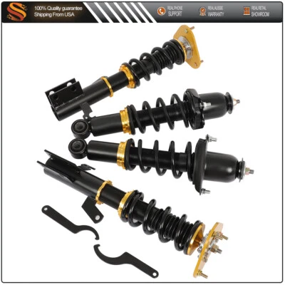 For TOYOTA For Corolla 2009-2017 Adj Height Coilovers Shocks Suspension Springss - Image 1 of 4