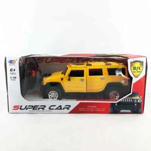 Yellow Remote Control Super Car - Battery Operated Toy Vehicle - Picture 1 of 2