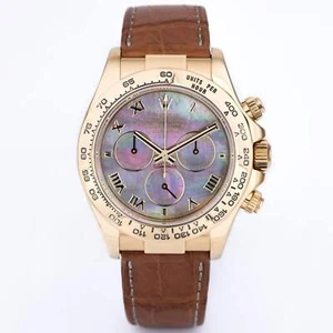 Rolex Daytona | REF. 116518 | Black Mother of Pearl Dial | Box & Papers | 18k Ye - Picture 1 of 17