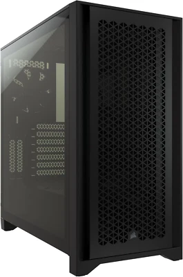 Corsair 4000D Airflow Case ATX Mid-Tower con Vetro Temperato, Pannello Anteriore - Immagine 1 di 4