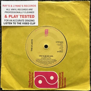 The O'Jays – Use Ta Be My Girl / This Time Baby 7'' Vinyl 1978 TESTED EX VIDEO - Foto 1 di 7