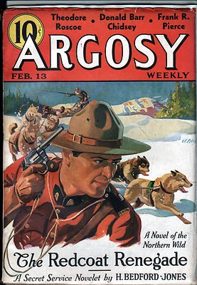 ARGOSY WEEKLY PULP MAGAZINE Feb 13, 1937 - Image 1 of 2