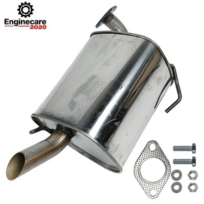 Silenciador de escape traseiro de aço inoxidável serve: 2010-2015 Subaru Outback 2.5L - Imagem 1 de 4