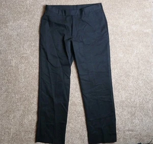 Van Heusen Anzughose Herren 34 x 32 schwarz Traveler schmale Passform elastischer Bund  - Bild 1 von 6