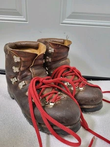 Vintage Kastinger Mountaineering Hiking Boots Men Sz EU 11 Made in Austria - Picture 1 of 22