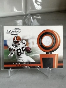 2002 Playoff Piece of the Game Kevin Johnson Materials Cleveland Browns 1xb - Picture 1 of 2