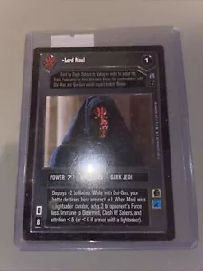 2000 Decipher Star Wars CCG Lord Maul RARE OOP - Picture 1 of 1