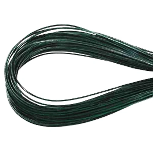 Cordón de cuero griego verde cazador de 1,5 mm 41540 (5 metros) redondo flexible Foto 1 de 1