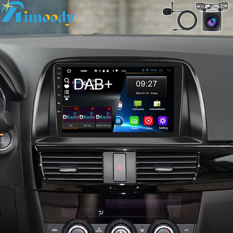 DAB+ 9" Für Mazda CX-5 KE 2012-2016 Autoradio Android 13 GPS Navi WIFI BT 1+32GB - Bild 1 von 4
