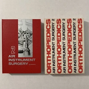 Air Instrument Surgery Volume 2 Orthopedics 1972 Hardcover In Slipcase Vintage - Picture 1 of 11