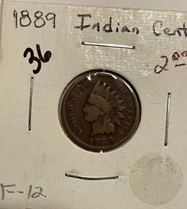 1889 Indian Head Cent - Bild 1 von 2