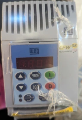 WEG USCFW080010T3848EON1A1Z Vector Inverter Plus CFW08 , New! - Image 1 of 4