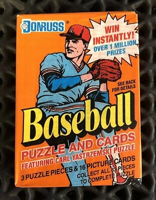 1990 DONRUSS BASEBALL CARD PACK. UNOPENED. - Image 1 of 2