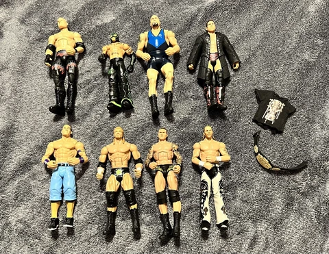 Mattel WWE Action Figures - 8 Figures Cover