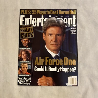 1997 August 1 Entertainment Weekly Magazines Air Force One (MH432) - Image 1 of 3