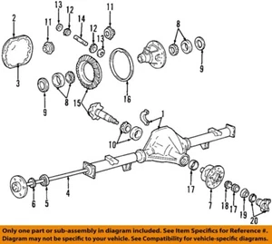 FORD OEM Rear Axle-Differential Pumpkin Cover Gasket TA29 - Picture 1 of 1