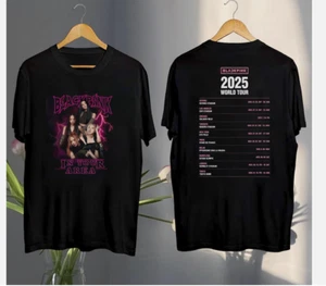 Black Pink Graphic Shirt, Black Pink World Tour 2025 Shirt - Picture 1 of 1