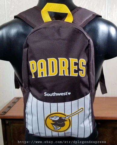 MLB San Diego Padres Mini Backpack SGA Throwback Swinging Friar Logo Cover