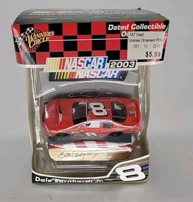 NASCAR 2003 adorno coleccionable Dale Earnhardt Jr #8 Winners Circle Trevco Foto 1 de 4