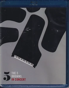 The 5 Browns In Concert (Blu-ray, 2010, PBS, KBYU) rare LDS music Blu-ray NEW - Picture 1 of 2