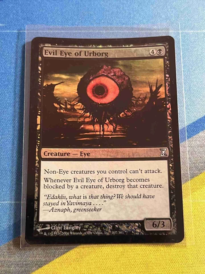 Magic the Gathering MTG Time Spiral EVIL EYE OF URBORG Foil - Image 1 of 1