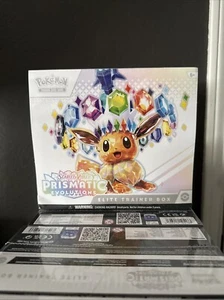 Pokemon TCG Scarlet Violet Prismatic Evolutions Elite Trainer Box ETB New Sealed - Picture 1 of 2