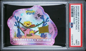2024 WONDERCARD BOB ESPONJA PANTALONES CUADRADOS SERIE ESPEJO-OCEAN PARTY TROQUELADO SPNGEBOB - Imagen 1 de 4